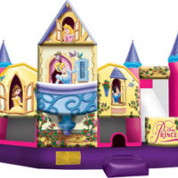 Inflatable Bounce House Rental Disney Princess Combo